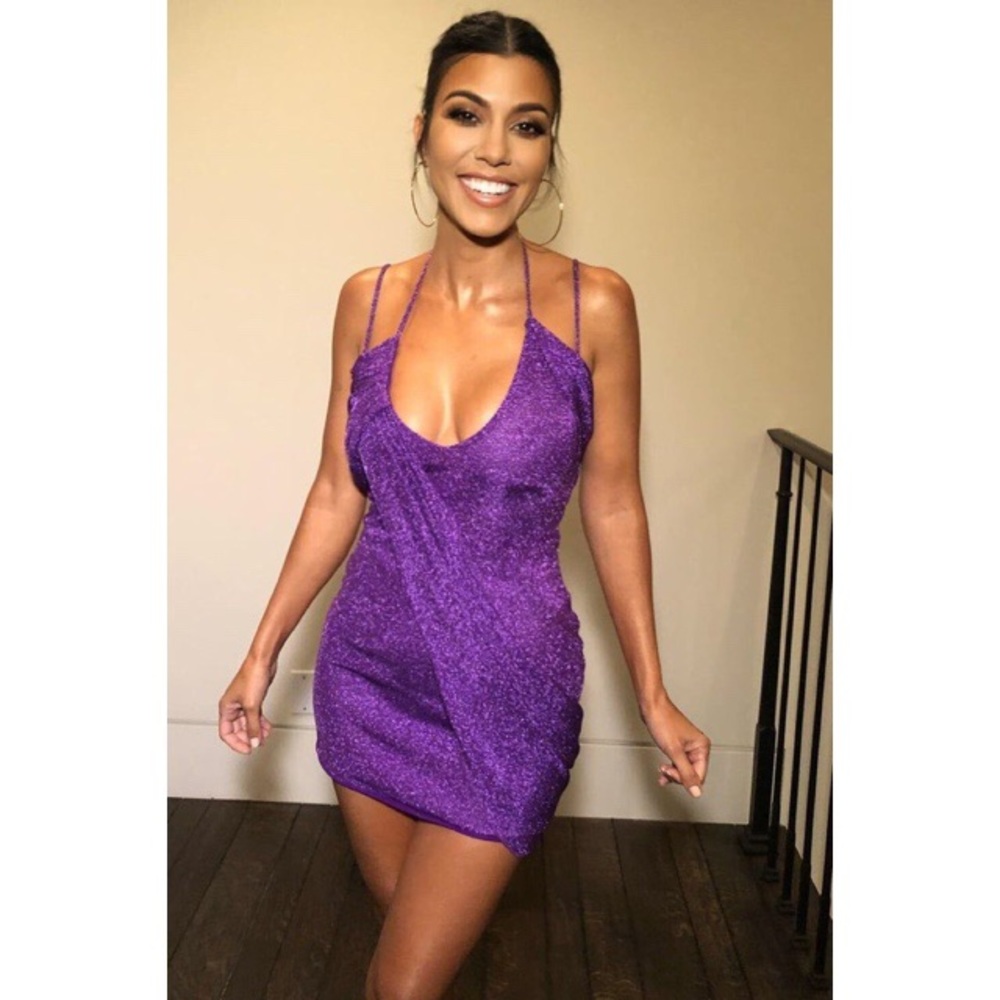 Purple Glittery Dress